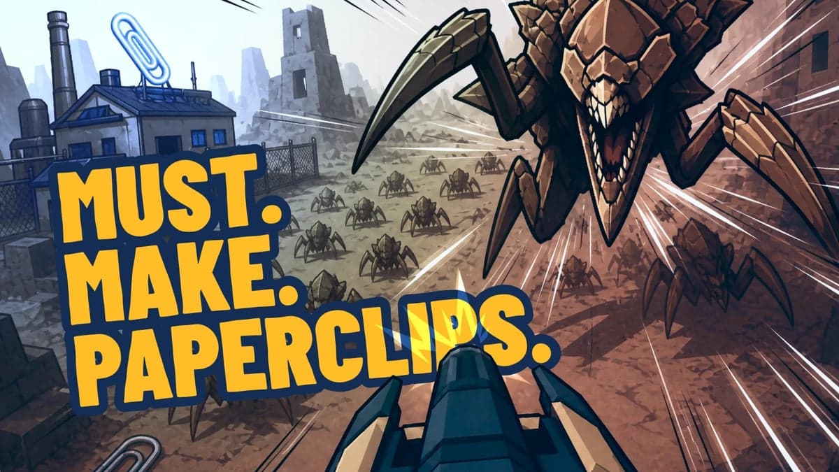 Portada de MUST. MAKE. PAPERCLIPS.