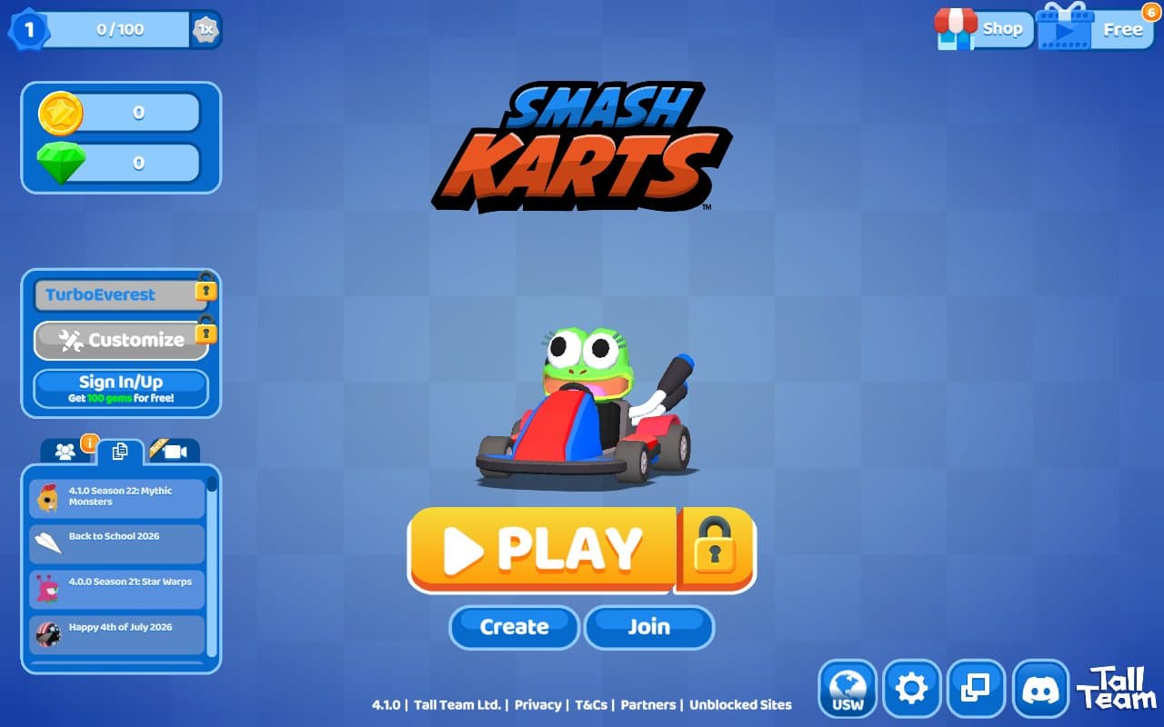Cover image for Smash Karts