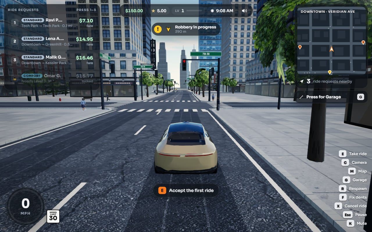 Cover image for Robotaxi Veridia