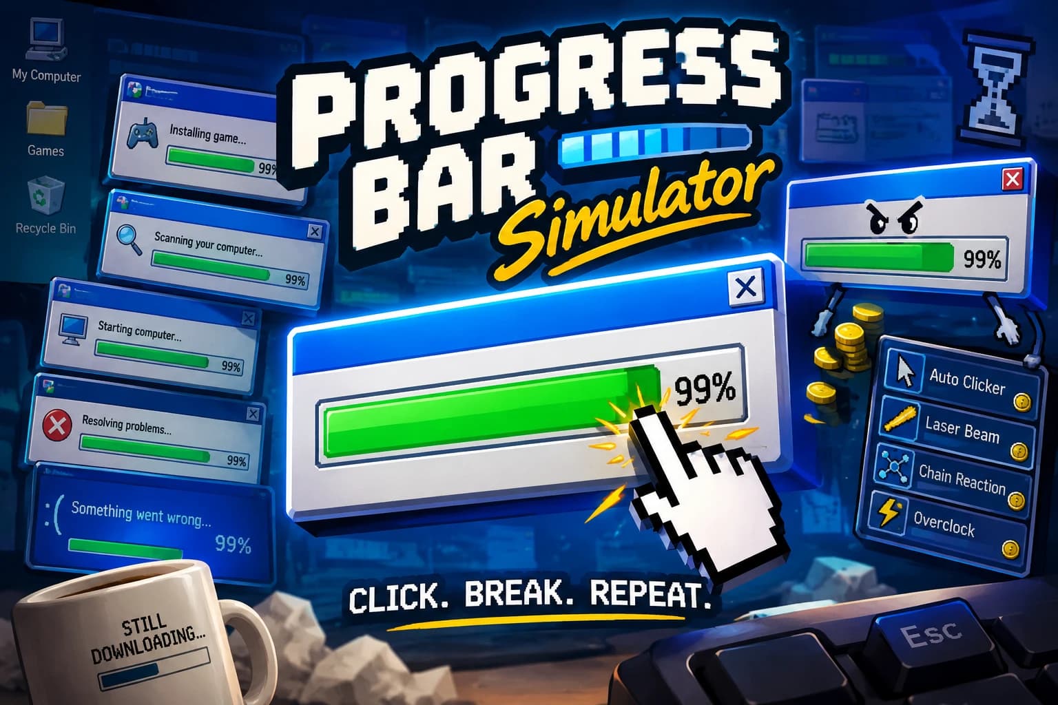 Cover image for I hate progress bars — browser remake