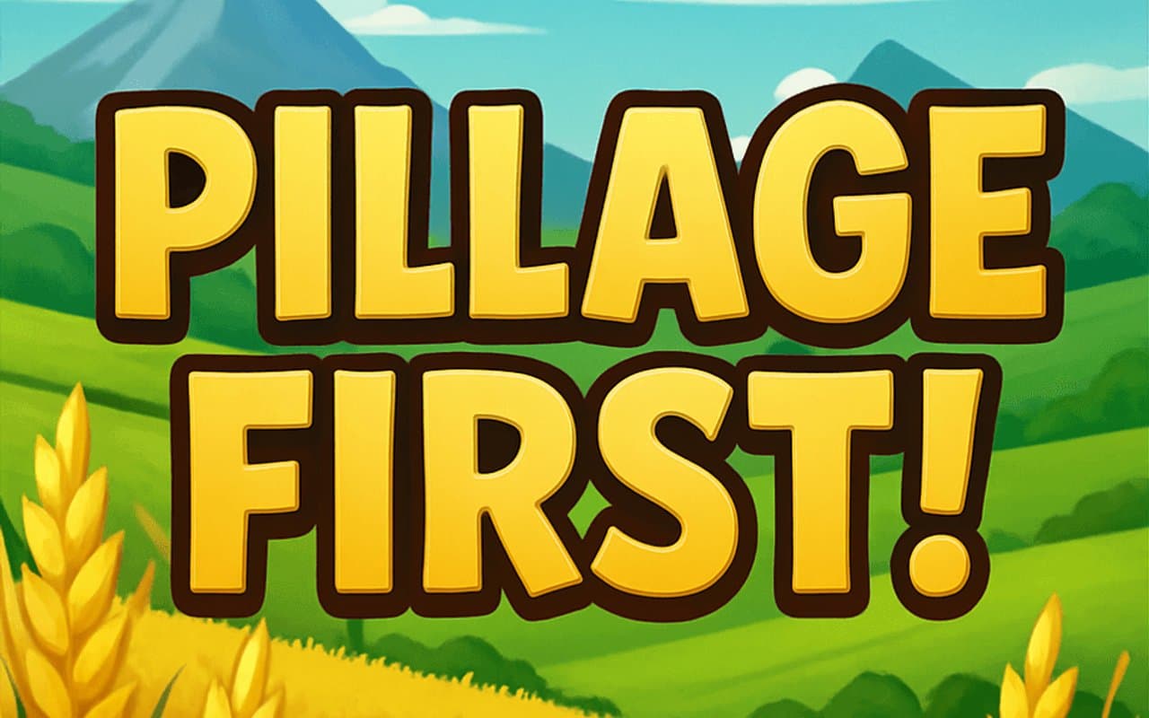 Portada de Pillage First