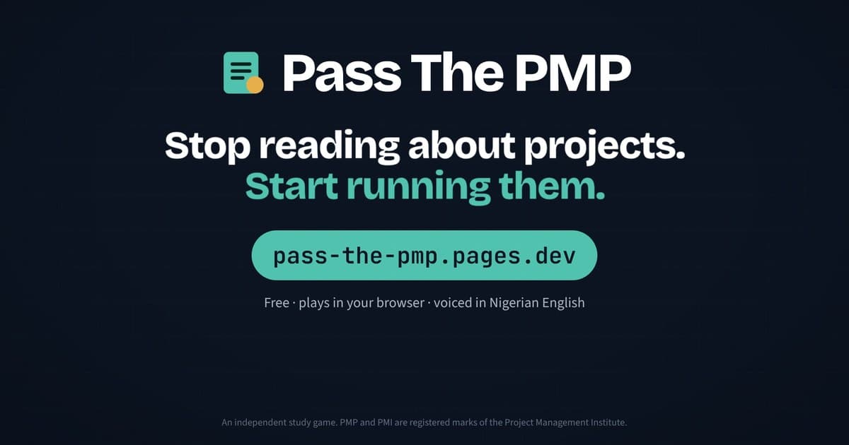 Cover image for Pass The PMP