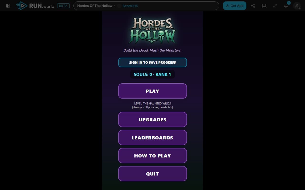 Cover image for Hordes of the Hollow