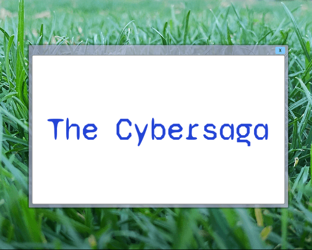 Capa de The Cybersaga