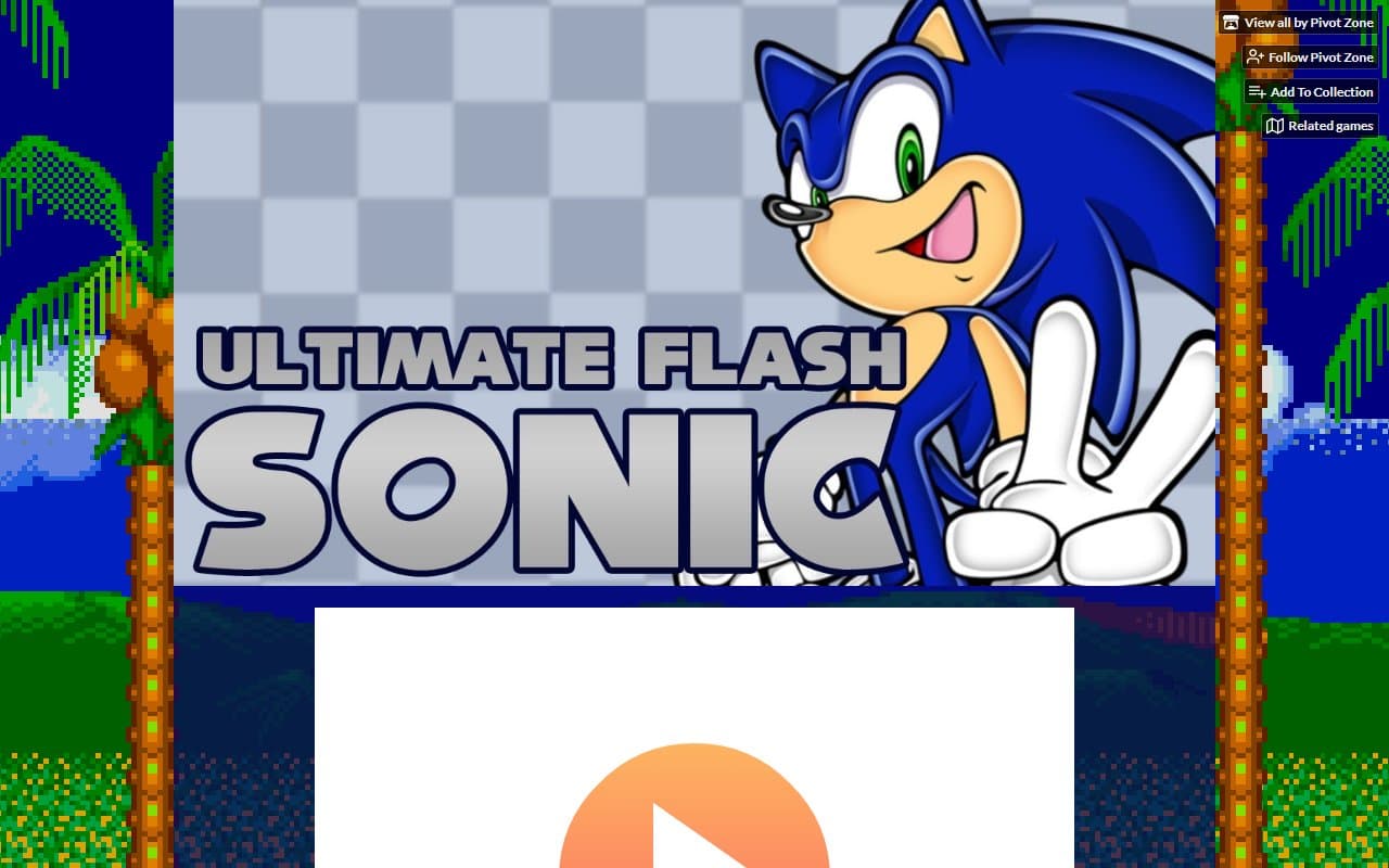 Ultimate Flash Sonic cover