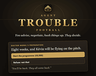Cover image for Agent Trouble: Football