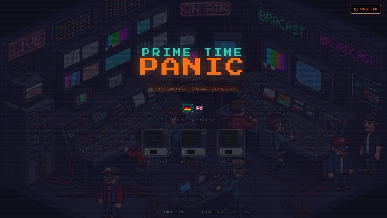 Portada de Prime Time Panic