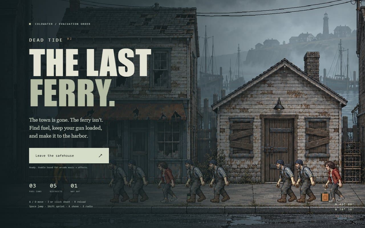 Portada de Dead Tide: The Last Ferry