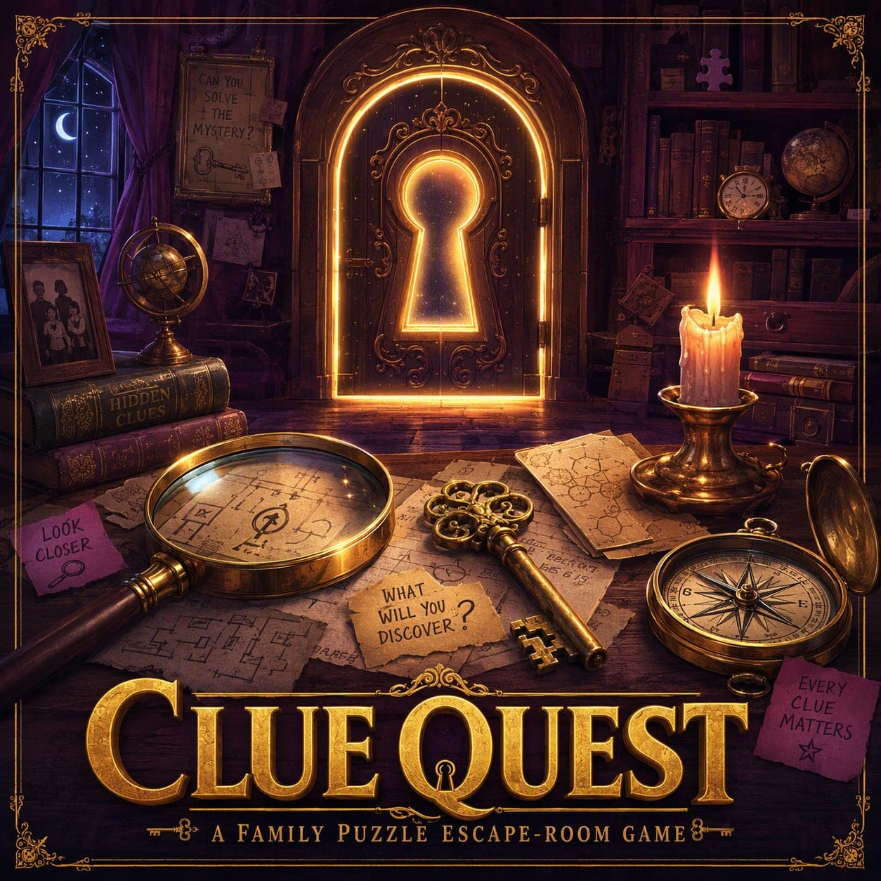 Portada de Clue Quest