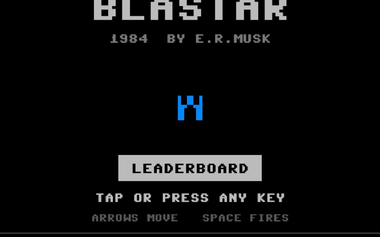 Portada de Blastar (1984)