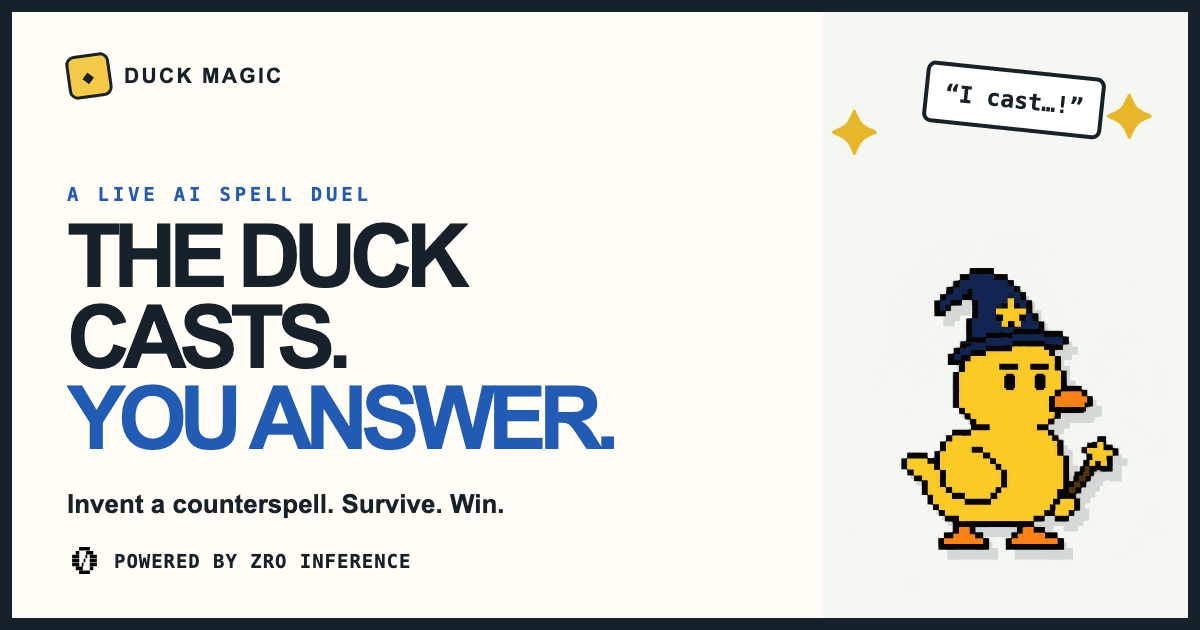 Portada de Duck Magic