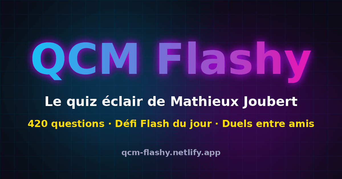 Portada de QCM Flashy