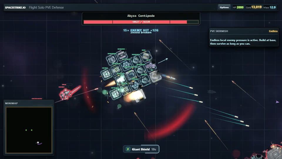 Portada de SPACESTRIKE.IO | Real-Time Multiplayer Ship-Building…