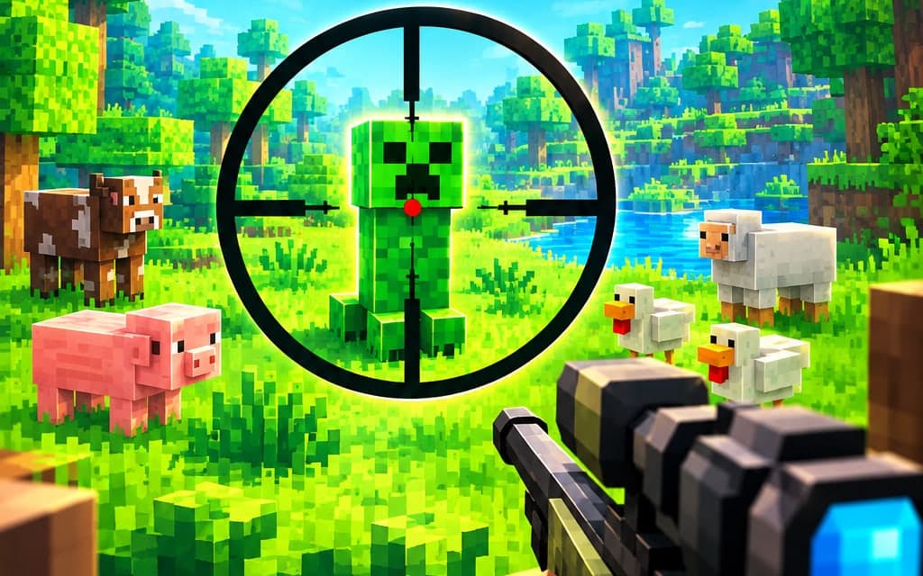 Portada de Blocky Sniper Hunter