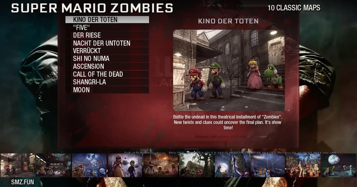 Super Mario Zombies cover