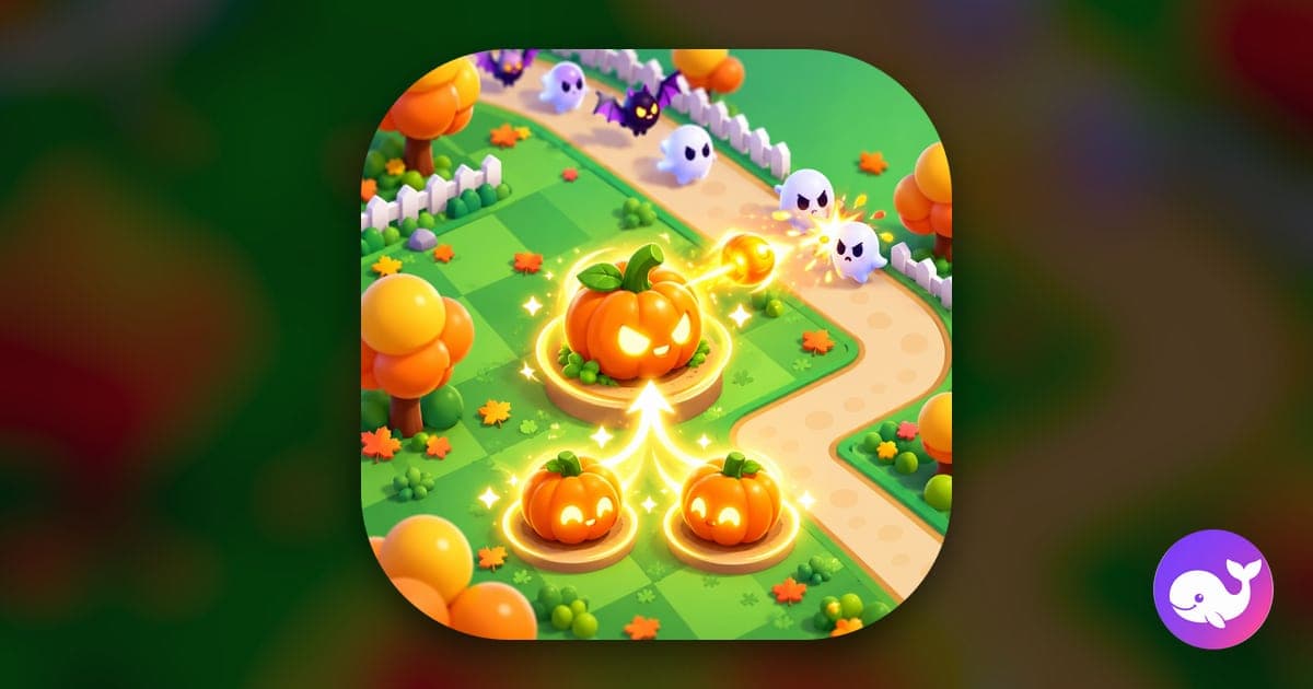 Pumpkin Patrol — Halloween Tower Defense Game | Arcade Whale cover