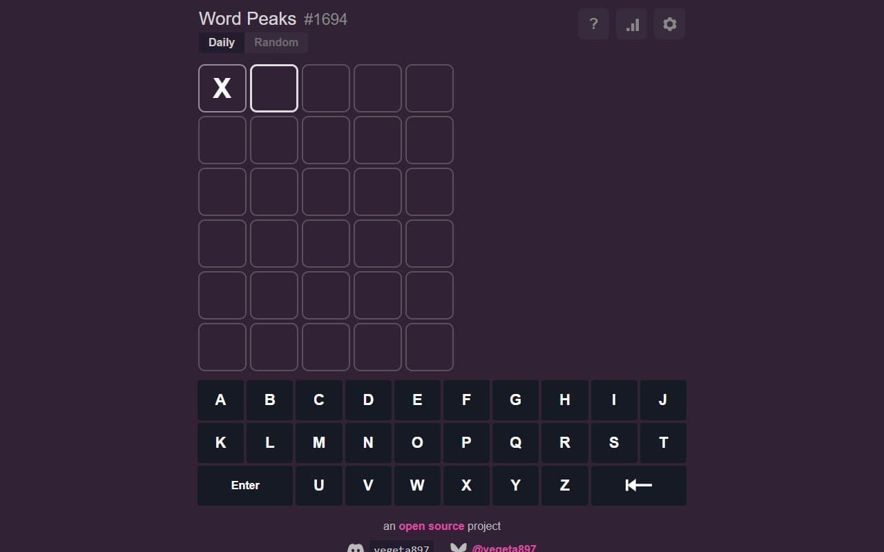 Cover image for Word Peaks