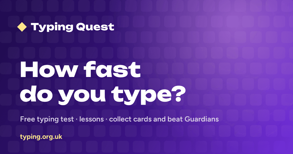 Cover image for Typing Quest - Incremental game with over 2000 achievements