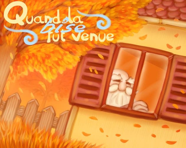 Cover image for Quand la bise fut venue