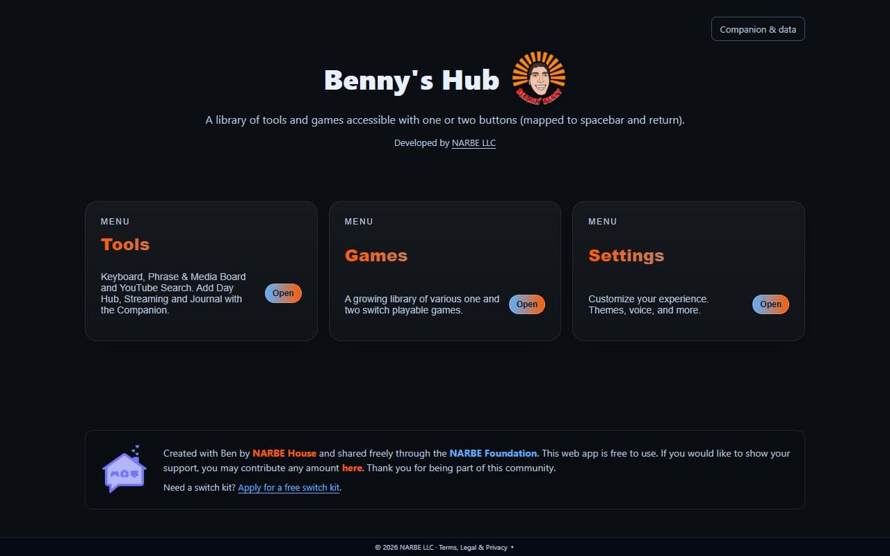 Cover image for Benny's Hub