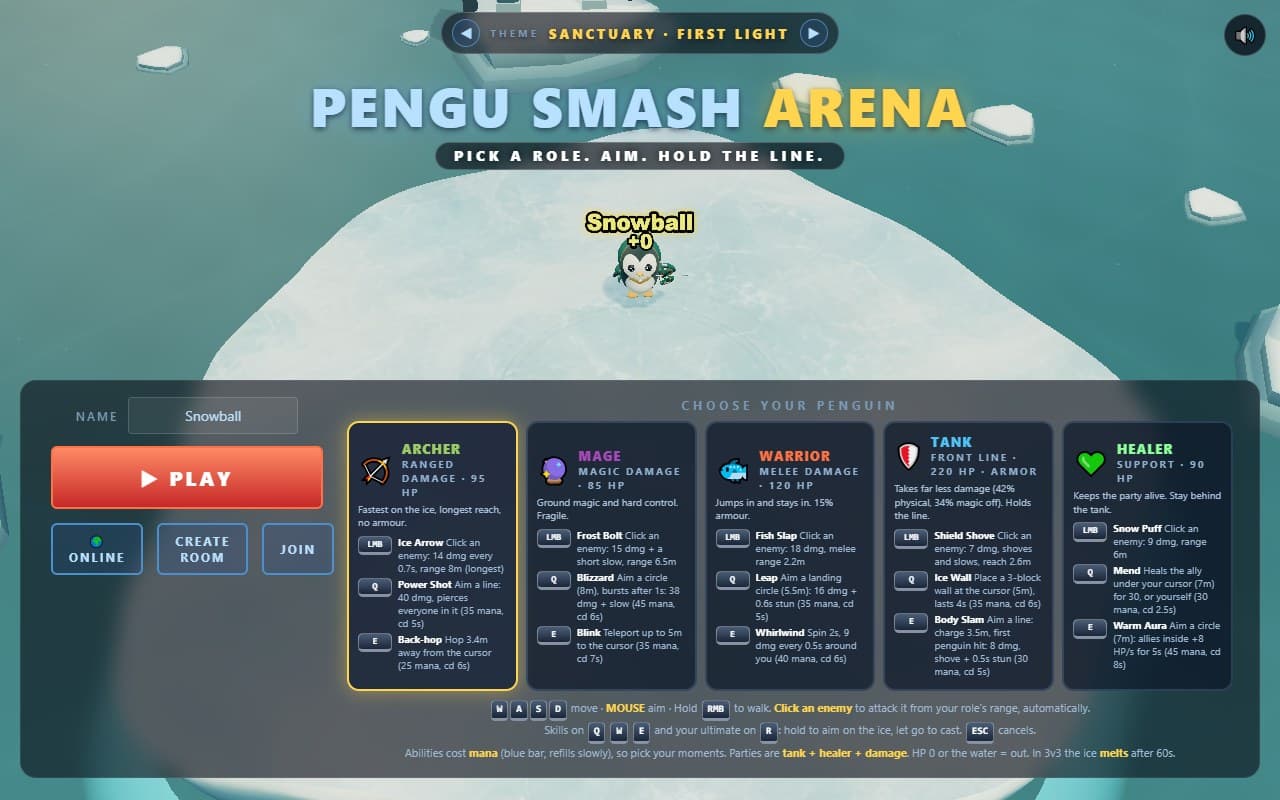 Cover image for Pengu Smash