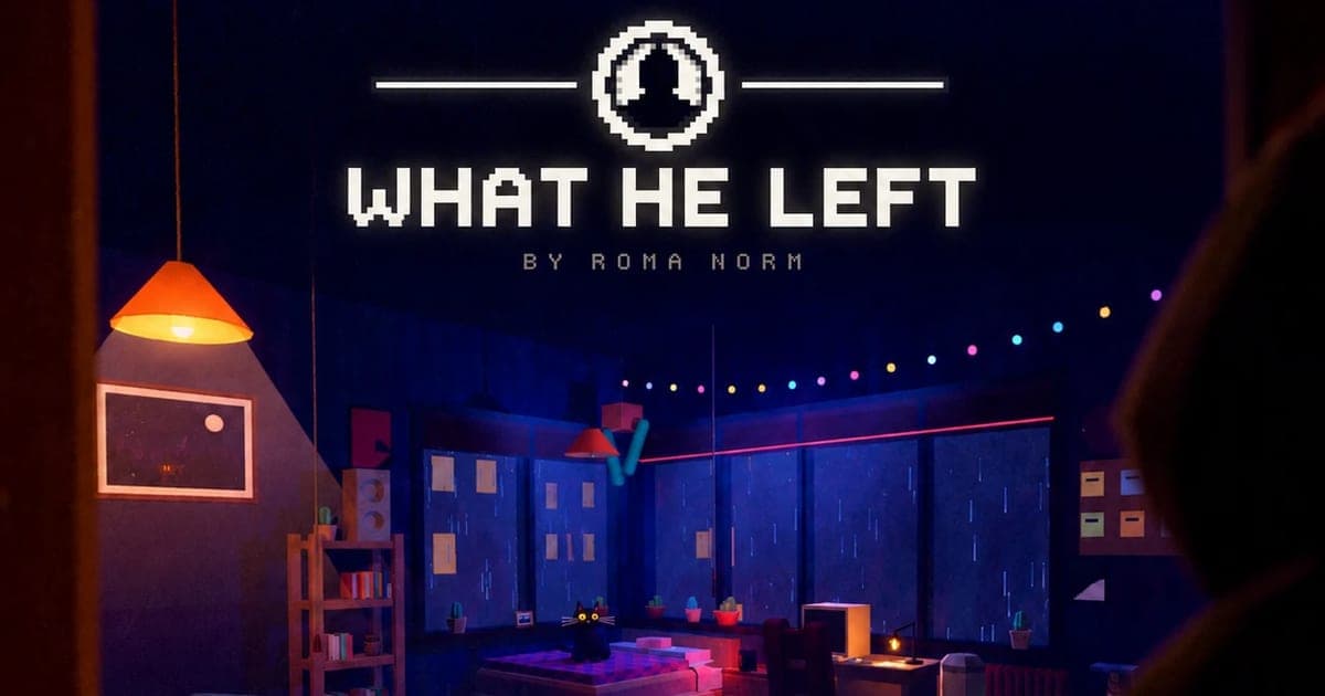 Portada de What He Left