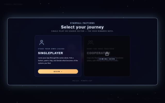 Starfall Factions preview