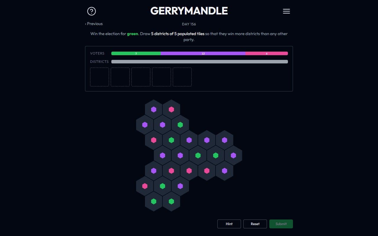 Cover image for Gerrymandle