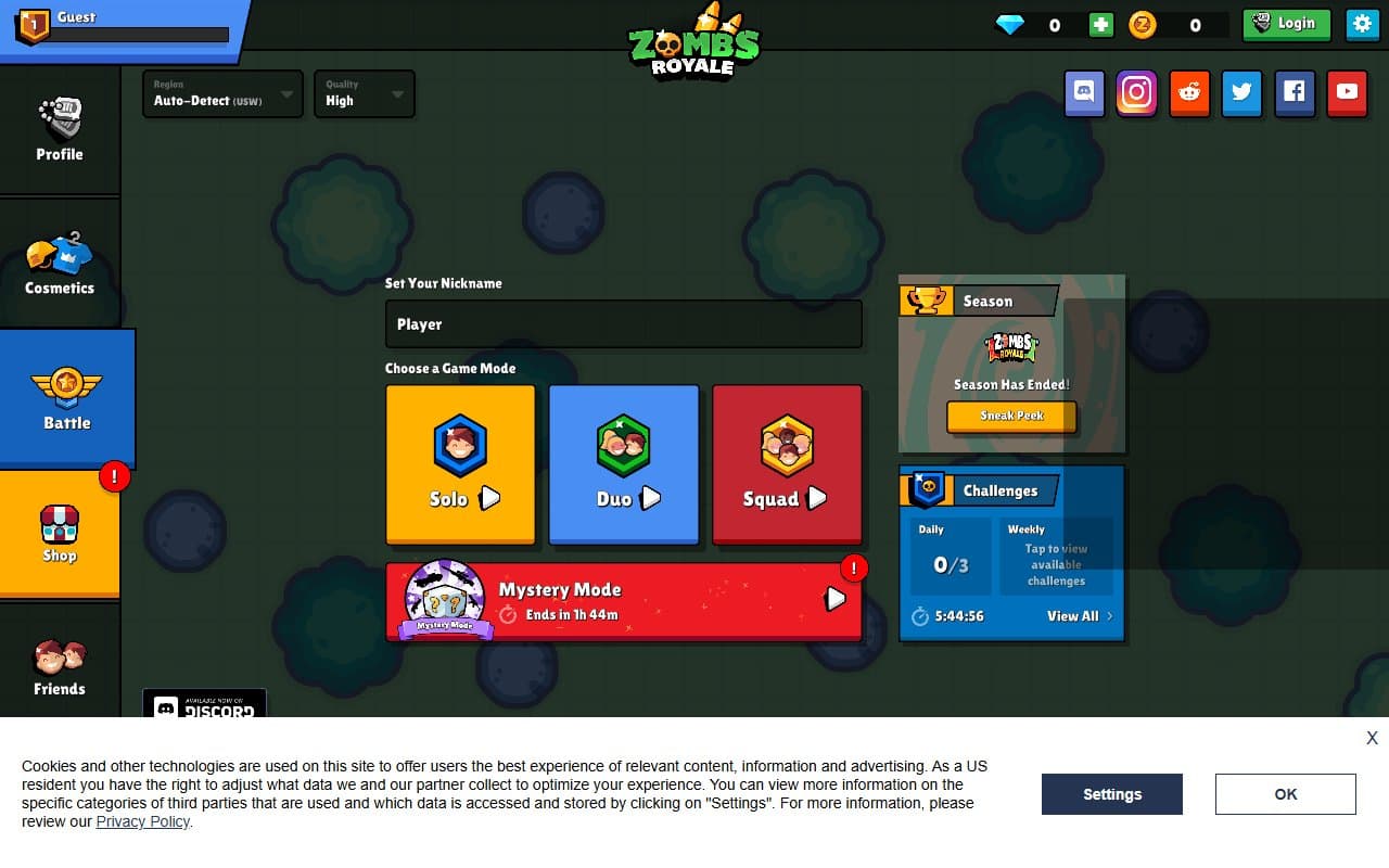 Cover image for Zombs Royale