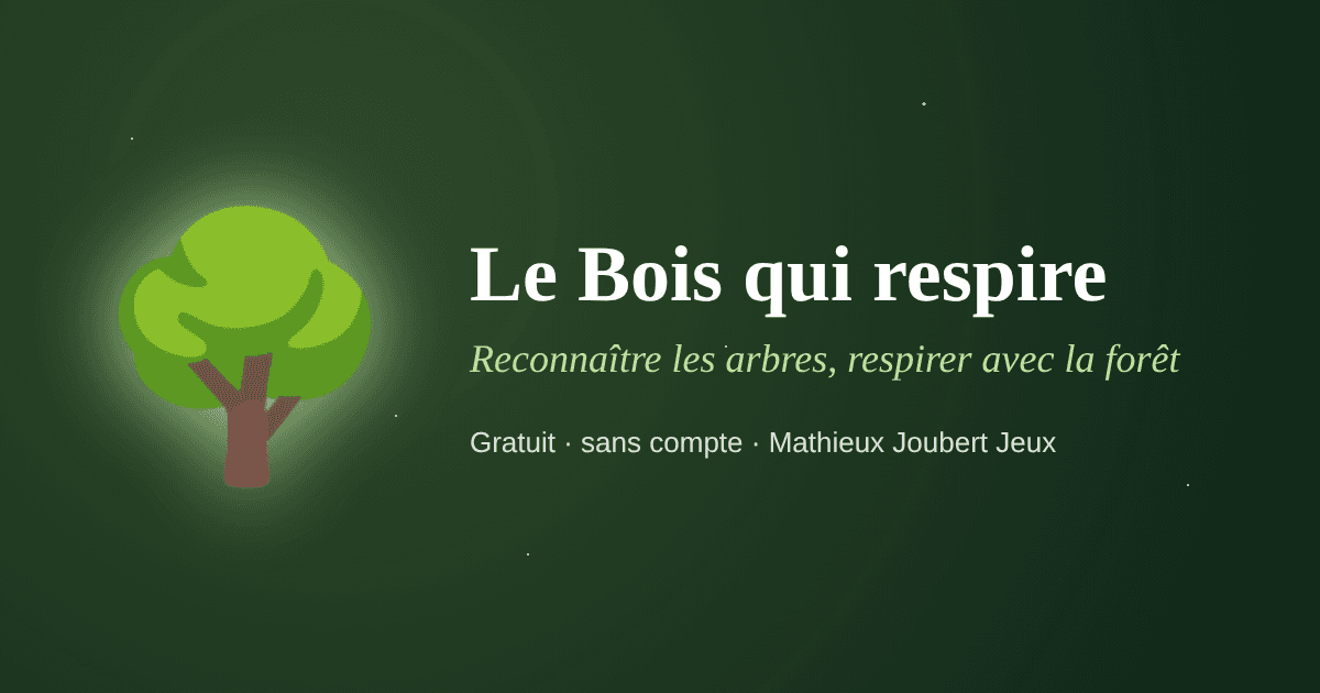 Portada de Le Bois qui respire