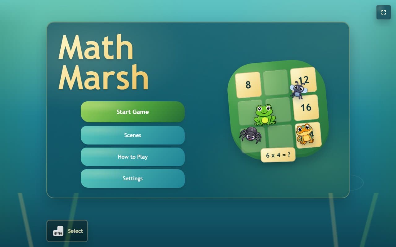 Cover image for Math Marsh