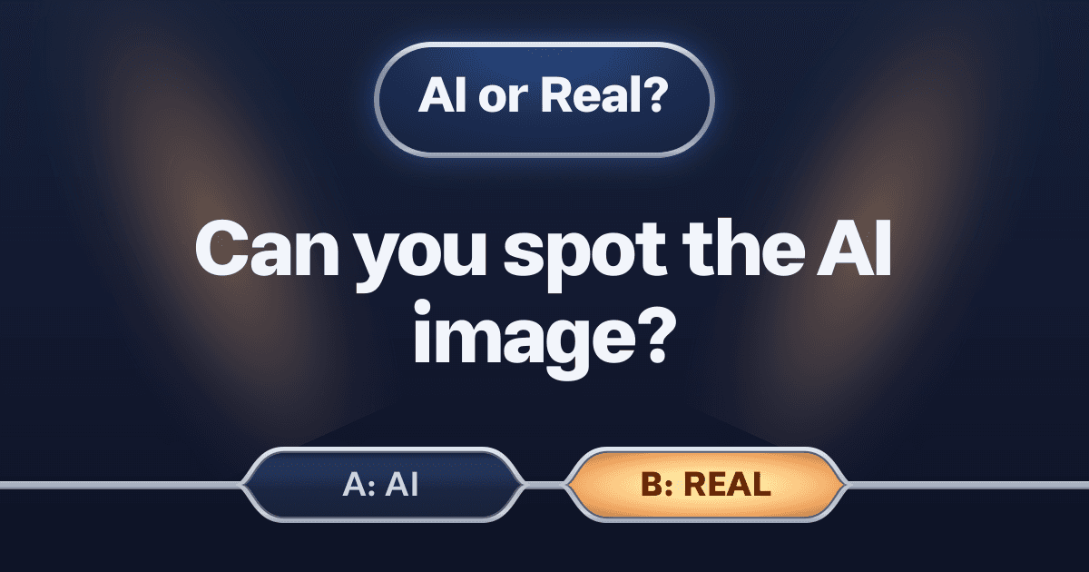 Portada de AI or Real?