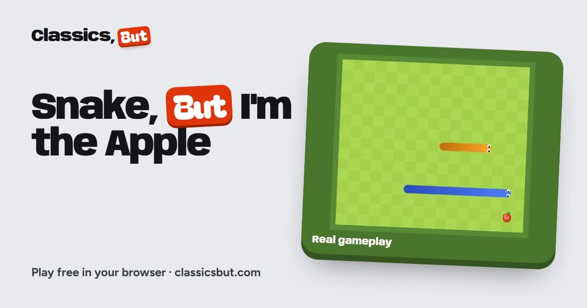 Portada de Snake, But I'm the Apple