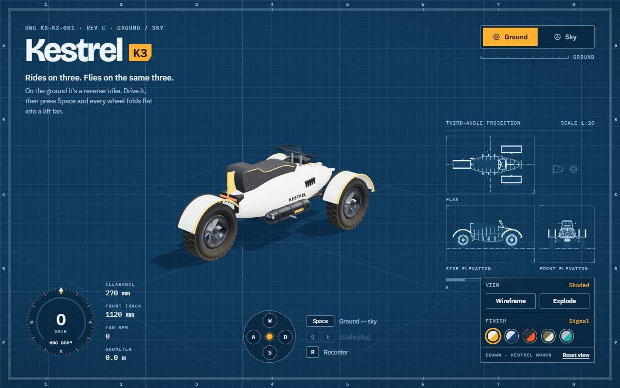Cover image for Kestrel K3