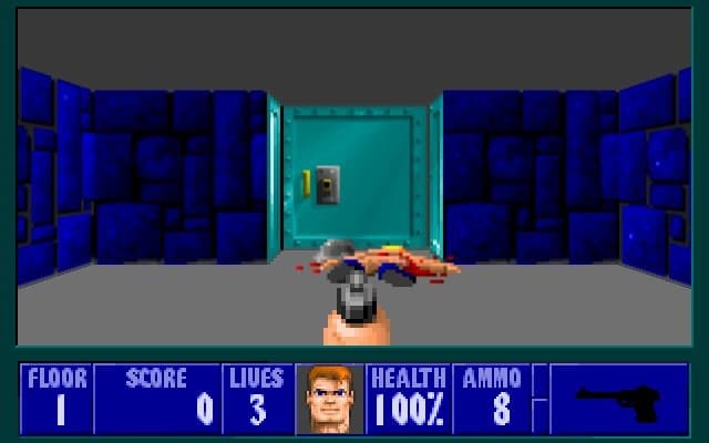 Portada de Wolfenstein 3D
