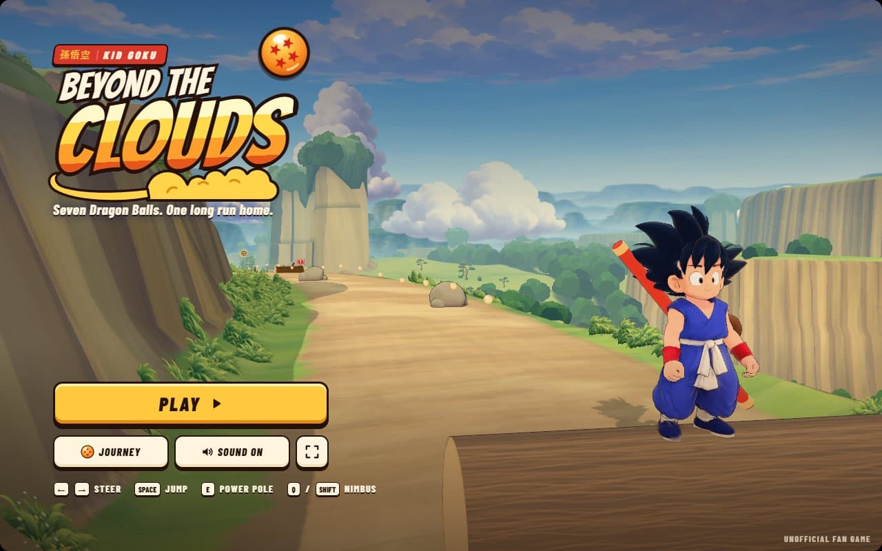 Cover image for Kid Goku: Beyond the Clouds