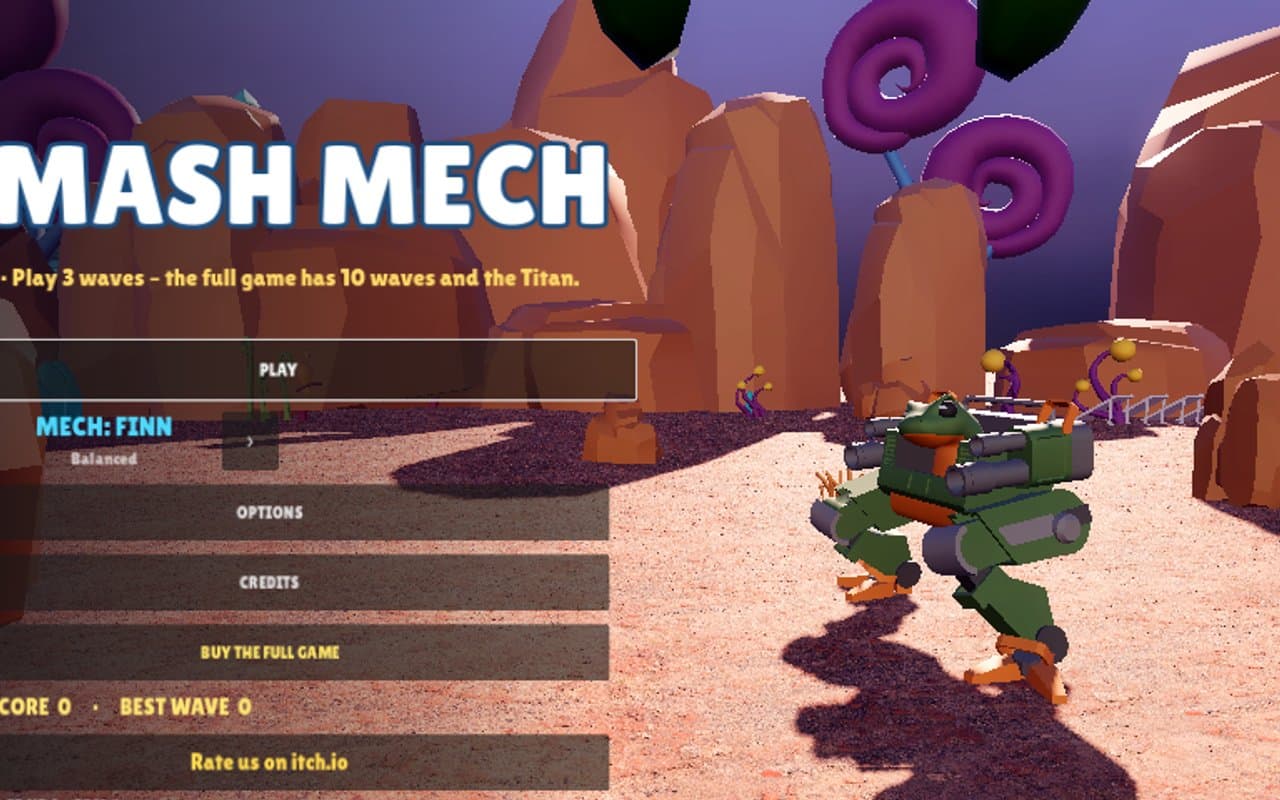 Portada de Smash Mech