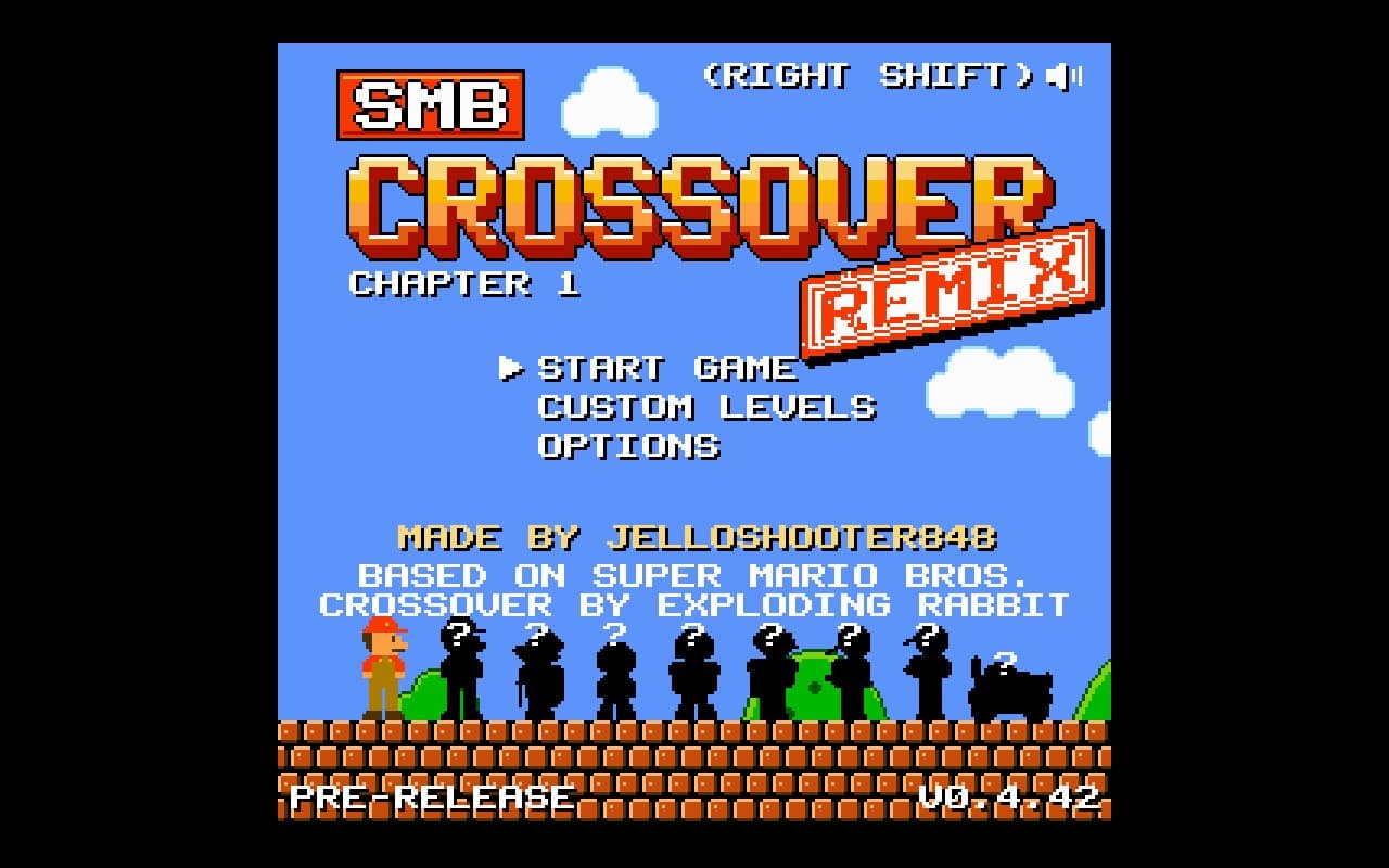 Cover image for Super Mario Bros. Crossover: Remix