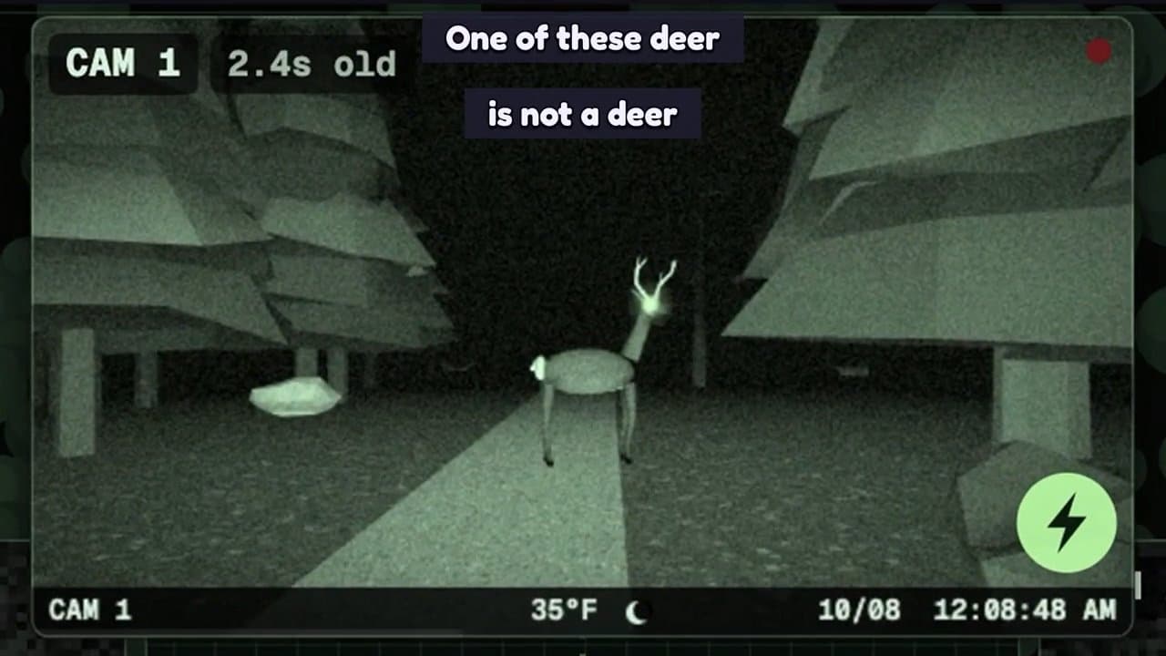 Portada de Wrong Deer — Trail Cam Horror Game | Arcade Whale