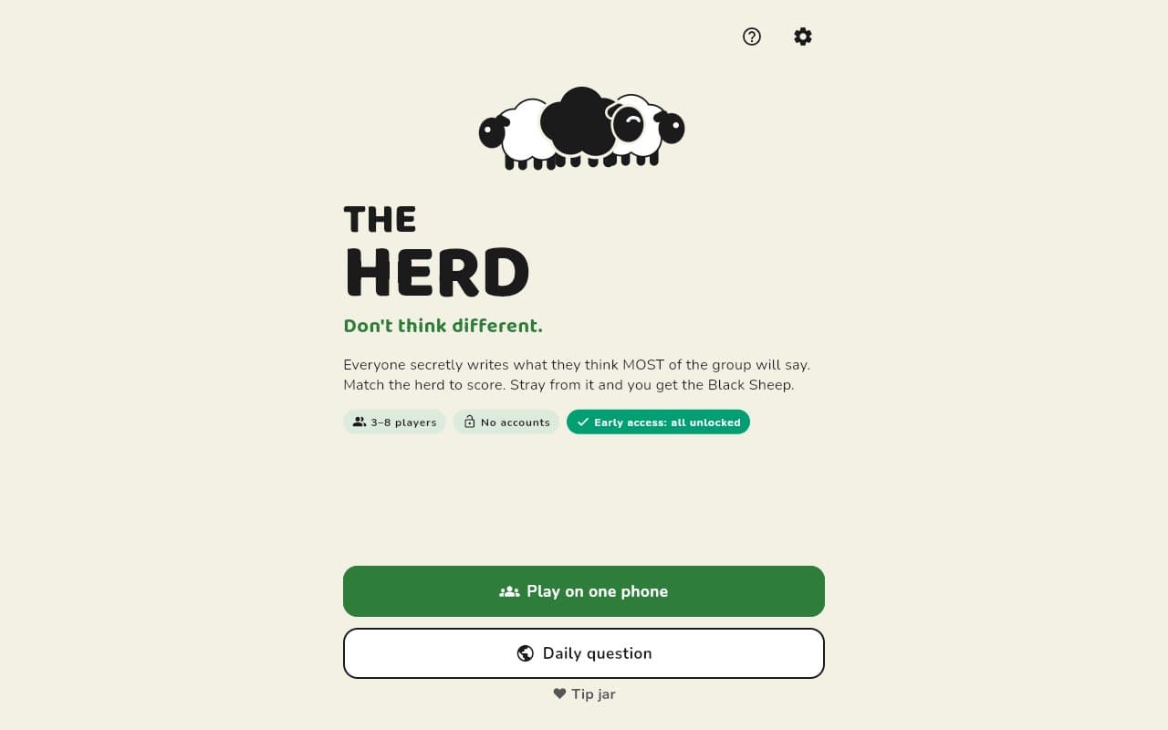 Portada de The Herd