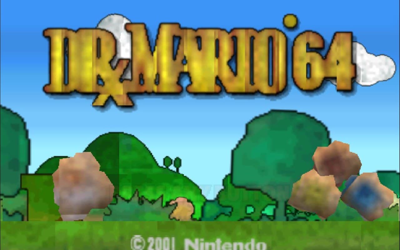 Dr. Mario 64 cover