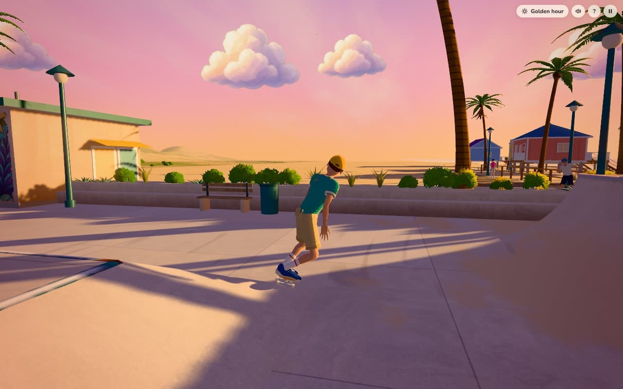 Golden Hour Skatepark cover
