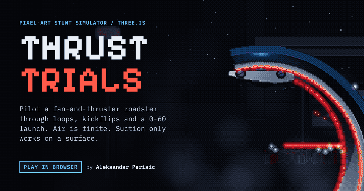 Capa de Thrust Trials
