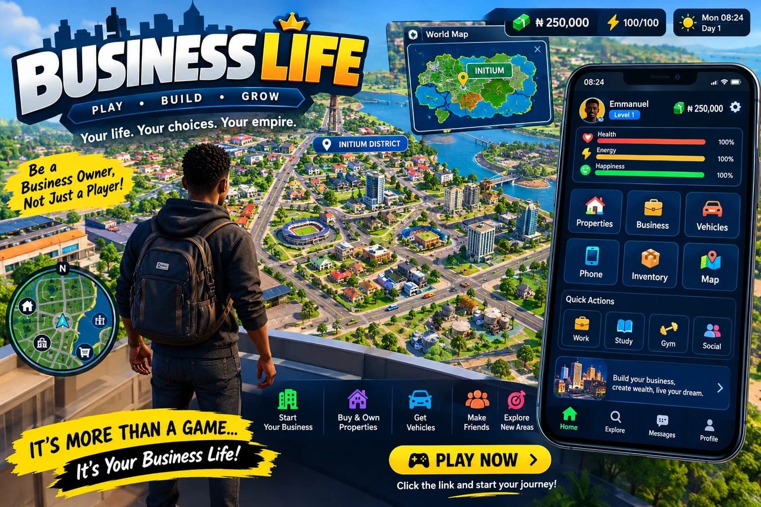 Business Life cover