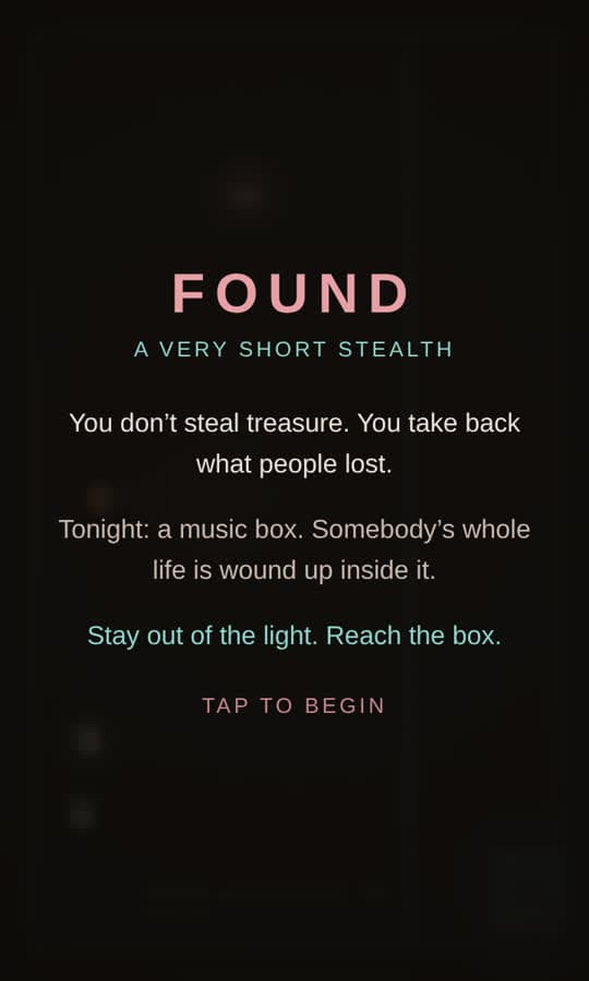 Cover image for FOUND
