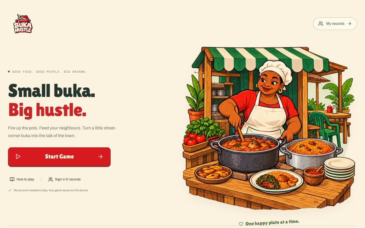Cover image for Buka Hustle