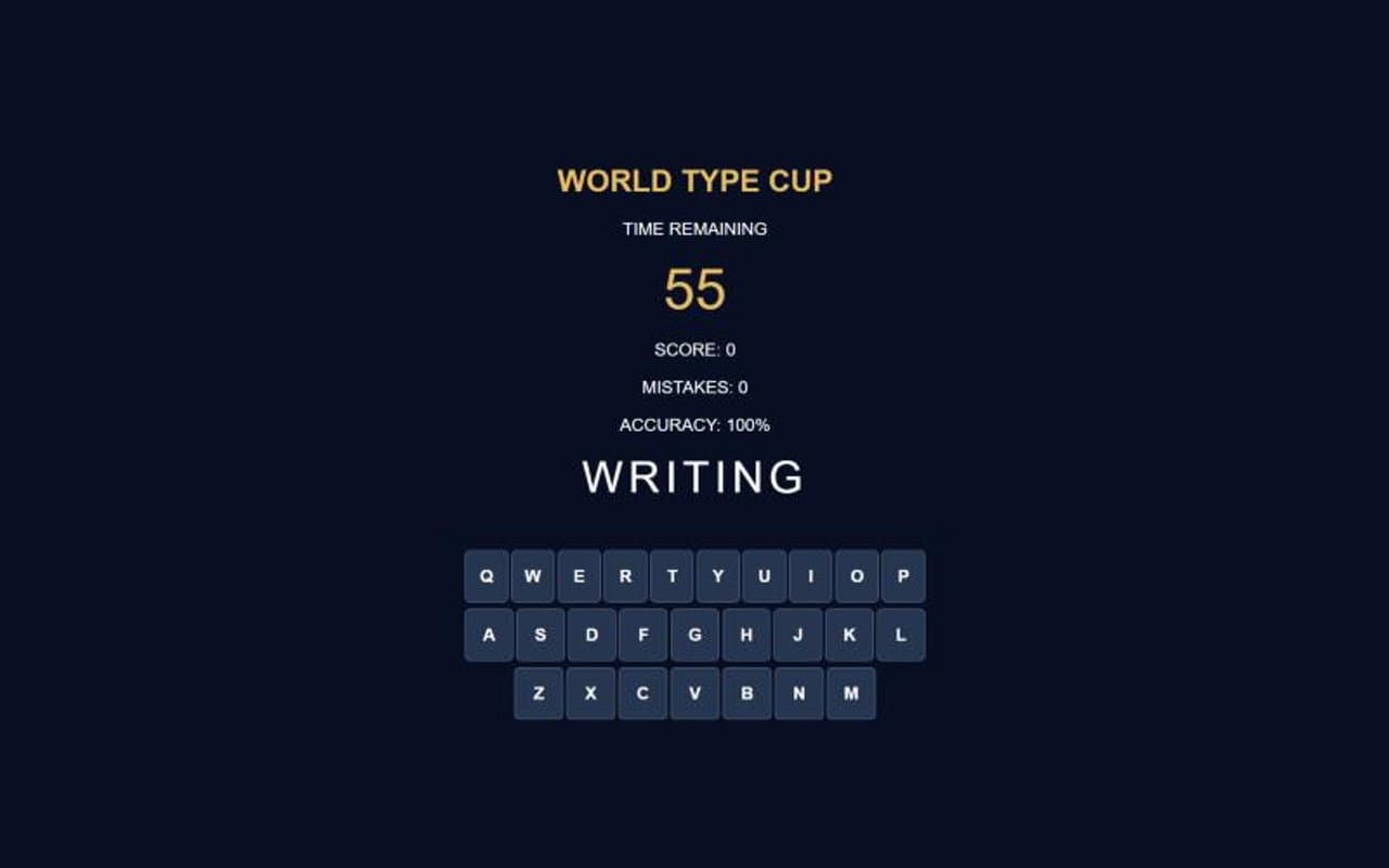World Type Cup cover