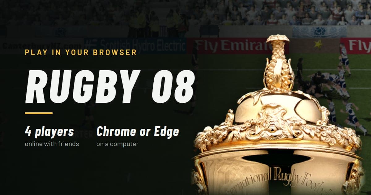 Portada de Rugby 08