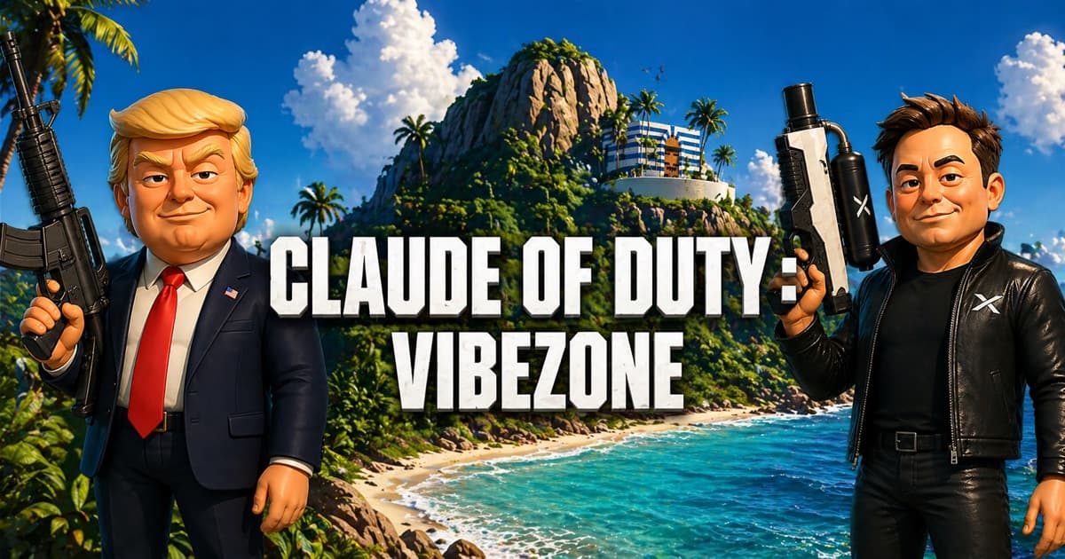 Claude of Duty: VibeZone cover