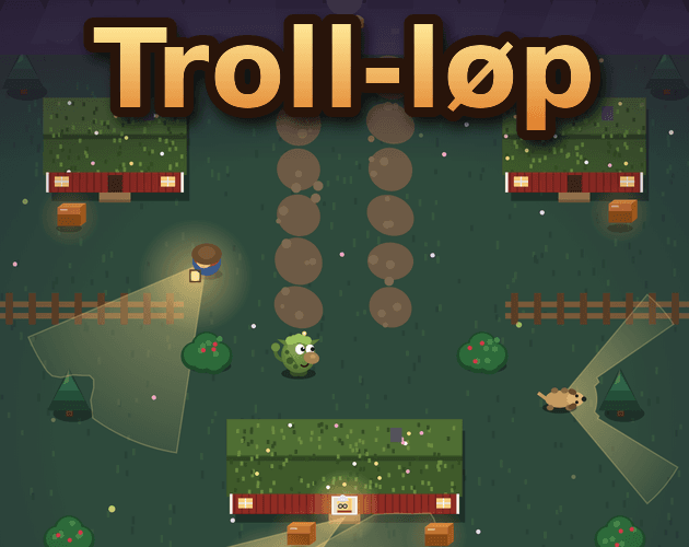 Portada de Troll løp by pingulovegames